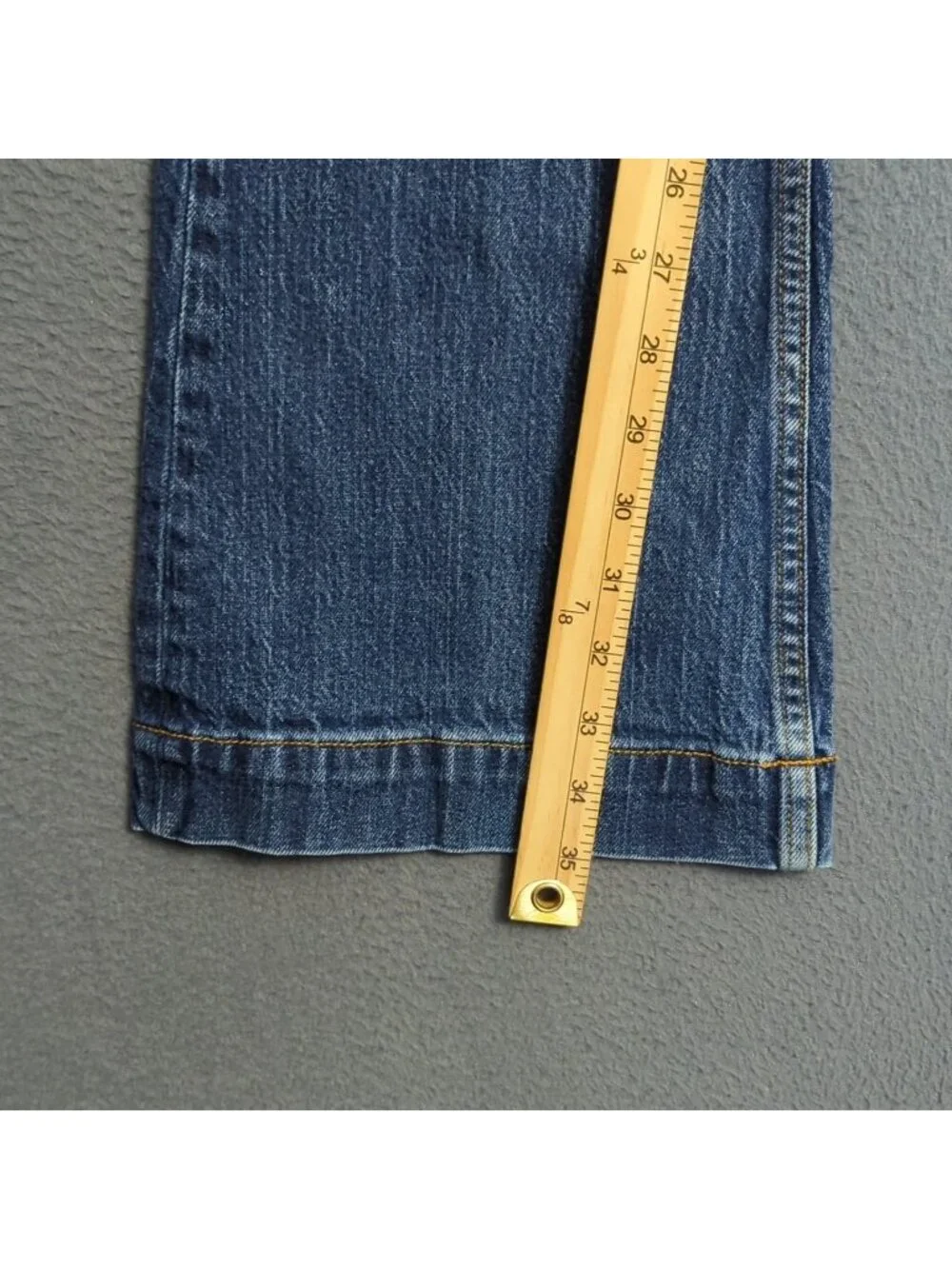 Kimes Ranch Jeans Women's 0x36 Blue Jennifer High Rise Wide Flare Leg Western - Picture 10 of 14